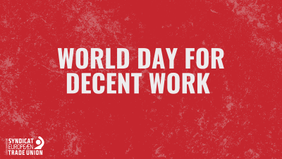 World Day for Decent Work