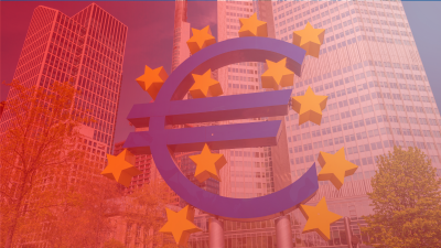 Panneau de l'euro à Francfort
