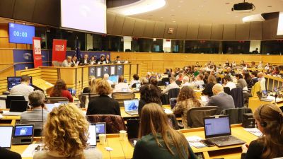 full house in the European Parliament