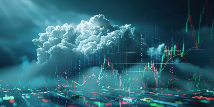 Un nuage au-dessus des marchés volatils