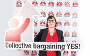 Trade union rights are human rights - collective bargaining/yes 